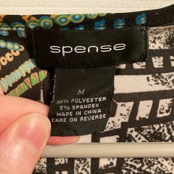 Spense colorful geometric pattern sleeveless top - Picture 8 of 8